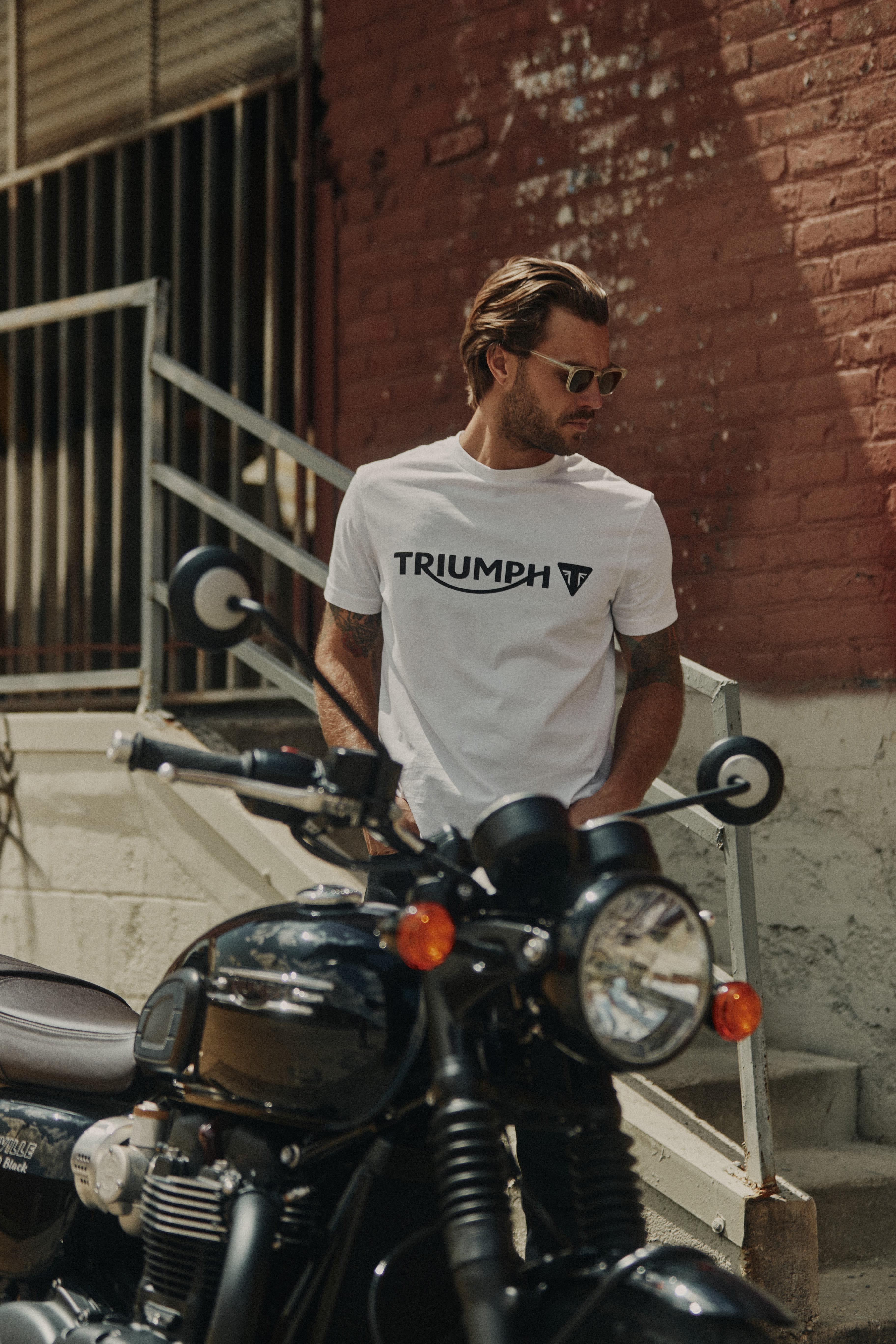 Cartmel Logo T-shirt in Black | Casual Clothing